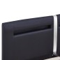 vidaXL Estructura de cama con LED cuero sintético negro 180x200 cm vidaXL Estructura de cama con LED cuero sintético negro 180x200 cm
