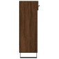 vidaXL Zapatero madera de ingeniería roble marrón 60x35x105 cm