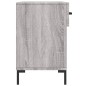 vidaXL Banco zapatero madera de ingeniería gris Sonoma 102x35x55 cm vidaXL Banco zapatero madera de ingeniería gris Sonoma 102x35x55 cm