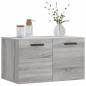 vidaXL Armario de pared madera de ingeniería gris Sonoma 60x36,5x35 cm vidaXL Armario de pared madera de ingeniería gris Sonoma 60x36,5x35 cm