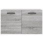 vidaXL Armario de pared madera de ingeniería gris Sonoma 60x36,5x35 cm vidaXL Armario de pared madera de ingeniería gris Sonoma 60x36,5x35 cm
