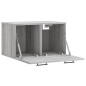 vidaXL Armario de pared madera de ingeniería gris Sonoma 60x36,5x35 cm vidaXL Armario de pared madera de ingeniería gris Sonoma 60x36,5x35 cm