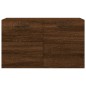 vidaXL Armario de pared madera ingeniería marrón roble 60x36,5x35 cm vidaXL Armario de pared madera ingeniería marrón roble 60x36,5x35 cm