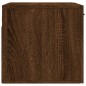 vidaXL Armario de pared madera ingeniería marrón roble 60x36,5x35 cm vidaXL Armario de pared madera ingeniería marrón roble 60x36,5x35 cm
