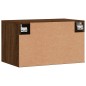 vidaXL Armario de pared madera ingeniería marrón roble 60x36,5x35 cm vidaXL Armario de pared madera ingeniería marrón roble 60x36,5x35 cm