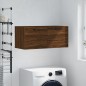 vidaXL Armario de pared madera ingeniería marrón roble 80x36,5x35 cm vidaXL Armario de pared madera ingeniería marrón roble 80x36,5x35 cm