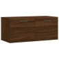 vidaXL Armario de pared madera ingeniería marrón roble 80x36,5x35 cm vidaXL Armario de pared madera ingeniería marrón roble 80x36,5x35 cm