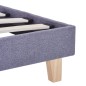 vidaXL Estructura de cama de tela gris claro 140x200 cm vidaXL Estructura de cama de tela gris claro 140x200 cm