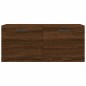 vidaXL Armario de pared madera ingeniería marrón roble 80x36,5x35 cm vidaXL Armario de pared madera ingeniería marrón roble 80x36,5x35 cm
