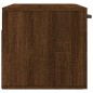 vidaXL Armario de pared madera ingeniería marrón roble 80x36,5x35 cm vidaXL Armario de pared madera ingeniería marrón roble 80x36,5x35 cm
