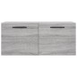 vidaXL Armario de pared madera de ingeniería gris Sonoma 80x36,5x35 cm vidaXL Armario de pared madera de ingeniería gris Sonoma 80x36,5x35 cm