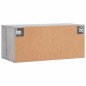 vidaXL Armario de pared madera de ingeniería gris Sonoma 80x36,5x35 cm vidaXL Armario de pared madera de ingeniería gris Sonoma 80x36,5x35 cm