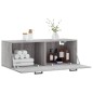 vidaXL Armario de pared madera ingeniería gris Sonoma 100x36,5x35 cm vidaXL Armario de pared madera ingeniería gris Sonoma 100x36,5x35 cm