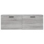 vidaXL Armario de pared madera ingeniería gris Sonoma 100x36,5x35 cm vidaXL Armario de pared madera ingeniería gris Sonoma 100x36,5x35 cm