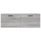 vidaXL Armario de pared madera ingeniería gris Sonoma 100x36,5x35 cm vidaXL Armario de pared madera ingeniería gris Sonoma 100x36,5x35 cm