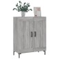vidaXL Aparador de madera de ingeniería gris Sonoma 69,5x34x90 cm vidaXL Aparador de madera de ingeniería gris Sonoma 69,5x34x90 cm