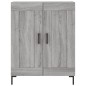 vidaXL Aparador de madera de ingeniería gris Sonoma 69,5x34x90 cm vidaXL Aparador de madera de ingeniería gris Sonoma 69,5x34x90 cm