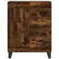 vidaXL Aparador de madera de ingeniería roble ahumado 69,5x34x90 cm