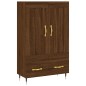 vidaXL Aparador alto madera de ingeniería roble marrón 69,5x31x115 cm vidaXL Aparador alto madera de ingeniería roble marrón 69,5x31x115 cm