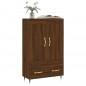 vidaXL Aparador alto madera de ingeniería roble marrón 69,5x31x115 cm vidaXL Aparador alto madera de ingeniería roble marrón 69,5x31x115 cm