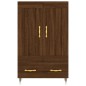 vidaXL Aparador alto madera de ingeniería roble marrón 69,5x31x115 cm vidaXL Aparador alto madera de ingeniería roble marrón 69,5x31x115 cm
