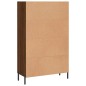 vidaXL Aparador alto madera de ingeniería roble marrón 69,5x31x115 cm vidaXL Aparador alto madera de ingeniería roble marrón 69,5x31x115 cm