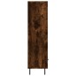vidaXL Aparador alto madera de ingeniería roble ahumado 69,5x31x115 cm