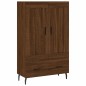 vidaXL Aparador alto madera de ingeniería roble marrón 69,5x31x115 cm vidaXL Aparador alto madera de ingeniería roble marrón 69,5x31x115 cm