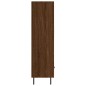 vidaXL Aparador alto madera de ingeniería roble marrón 69,5x31x115 cm vidaXL Aparador alto madera de ingeniería roble marrón 69,5x31x115 cm