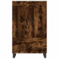 vidaXL Aparador alto madera de ingeniería roble ahumado 69,5x31x115 cm vidaXL Aparador alto madera de ingeniería roble ahumado 69,5x31x115 cm