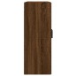 vidaXL Armario de pared madera ingeniería roble marrón 69,5x34x90 cm vidaXL Armario de pared madera ingeniería roble marrón 69,5x34x90 cm