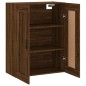 vidaXL Armario de pared madera ingeniería roble marrón 69,5x34x90 cm vidaXL Armario de pared madera ingeniería roble marrón 69,5x34x90 cm