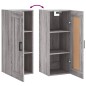vidaXL Armario de pared madera de ingeniería gris Sonoma 34,5x34x90 cm vidaXL Armario de pared madera de ingeniería gris Sonoma 34,5x34x90 cm
