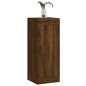 vidaXL Armario de pared madera ingeniería marrón roble 34,5x34x90 cm vidaXL Armario de pared madera ingeniería marrón roble 34,5x34x90 cm