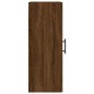 vidaXL Armario de pared madera ingeniería marrón roble 34,5x34x90 cm vidaXL Armario de pared madera ingeniería marrón roble 34,5x34x90 cm