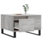 vidaXL Mesa de centro madera contrachapada gris Sonoma 55x55x36,5 cm vidaXL Mesa de centro madera contrachapada gris Sonoma 55x55x36,5 cm