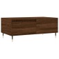 vidaXL Mesa de centro madera contrachapada marrón roble 90x50x36,5 cm vidaXL Mesa de centro madera contrachapada marrón roble 90x50x36,5 cm