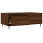 vidaXL Mesa de centro madera contrachapada marrón roble 90x50x36,5 cm vidaXL Mesa de centro madera contrachapada marrón roble 90x50x36,5 cm