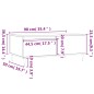 vidaXL Mesa de centro madera contrachapada marrón roble 90x50x36,5 cm vidaXL Mesa de centro madera contrachapada marrón roble 90x50x36,5 cm