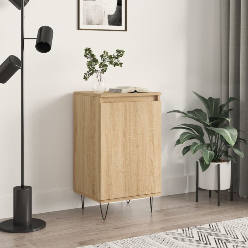 vidaXL Aparador madera de ingeniería roble Sonoma 40x35x70 cm
