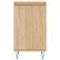 vidaXL Aparador madera de ingeniería roble Sonoma 40x35x70 cm