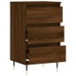 vidaXL Aparador madera de ingeniería marrón roble 40x35x70 cm vidaXL Aparador madera de ingeniería marrón roble 40x35x70 cm