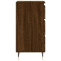 vidaXL Aparador madera de ingeniería marrón roble 40x35x70 cm vidaXL Aparador madera de ingeniería marrón roble 40x35x70 cm