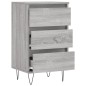 vidaXL Aparador madera de ingeniería gris Sonoma 40x35x70 cm