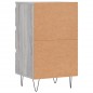vidaXL Aparador madera de ingeniería gris Sonoma 40x35x70 cm