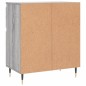 vidaXL Aparador de madera contrachapada gris Sonoma 60x35x70 cm vidaXL Aparador de madera contrachapada gris Sonoma 60x35x70 cm
