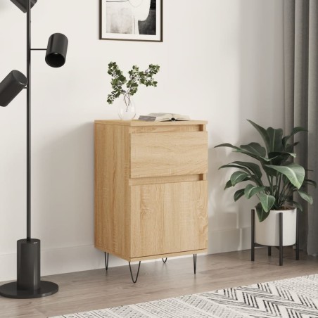 vidaXL Aparador madera de ingeniería roble Sonoma 40x35x70 cm