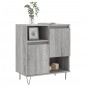 vidaXL Aparador de madera contrachapada gris Sonoma 60x35x70 cm vidaXL Aparador de madera contrachapada gris Sonoma 60x35x70 cm