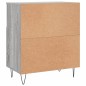 vidaXL Aparador de madera contrachapada gris Sonoma 60x35x70 cm vidaXL Aparador de madera contrachapada gris Sonoma 60x35x70 cm