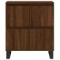 vidaXL Aparador madera contrachapada marrón roble 60x35x70 cm vidaXL Aparador madera contrachapada marrón roble 60x35x70 cm
